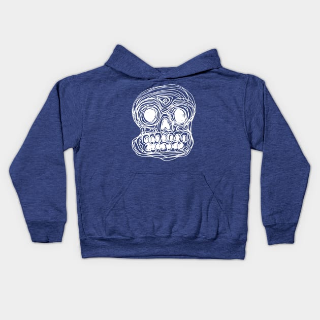 Crazy Face Kids Hoodie by dankdesigns